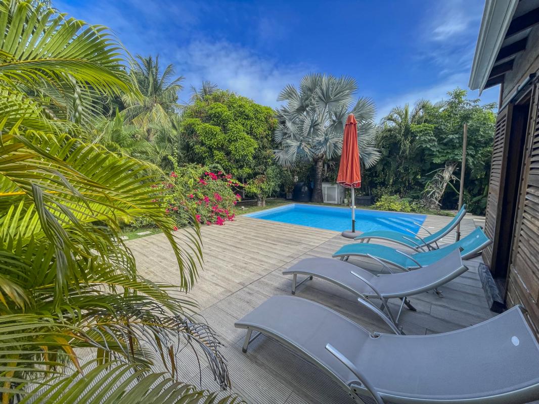 3.Location villa piscine Saint François Guadeloupe_Piscine